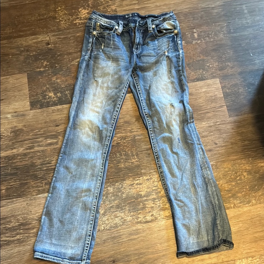 Miss Me Women's Blue Boot Cut Jeans